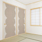 ふすまリメイクシート 拭けるシールタイプ 北欧柄 Calm  (約185cm×100cm) HMST-KK-04