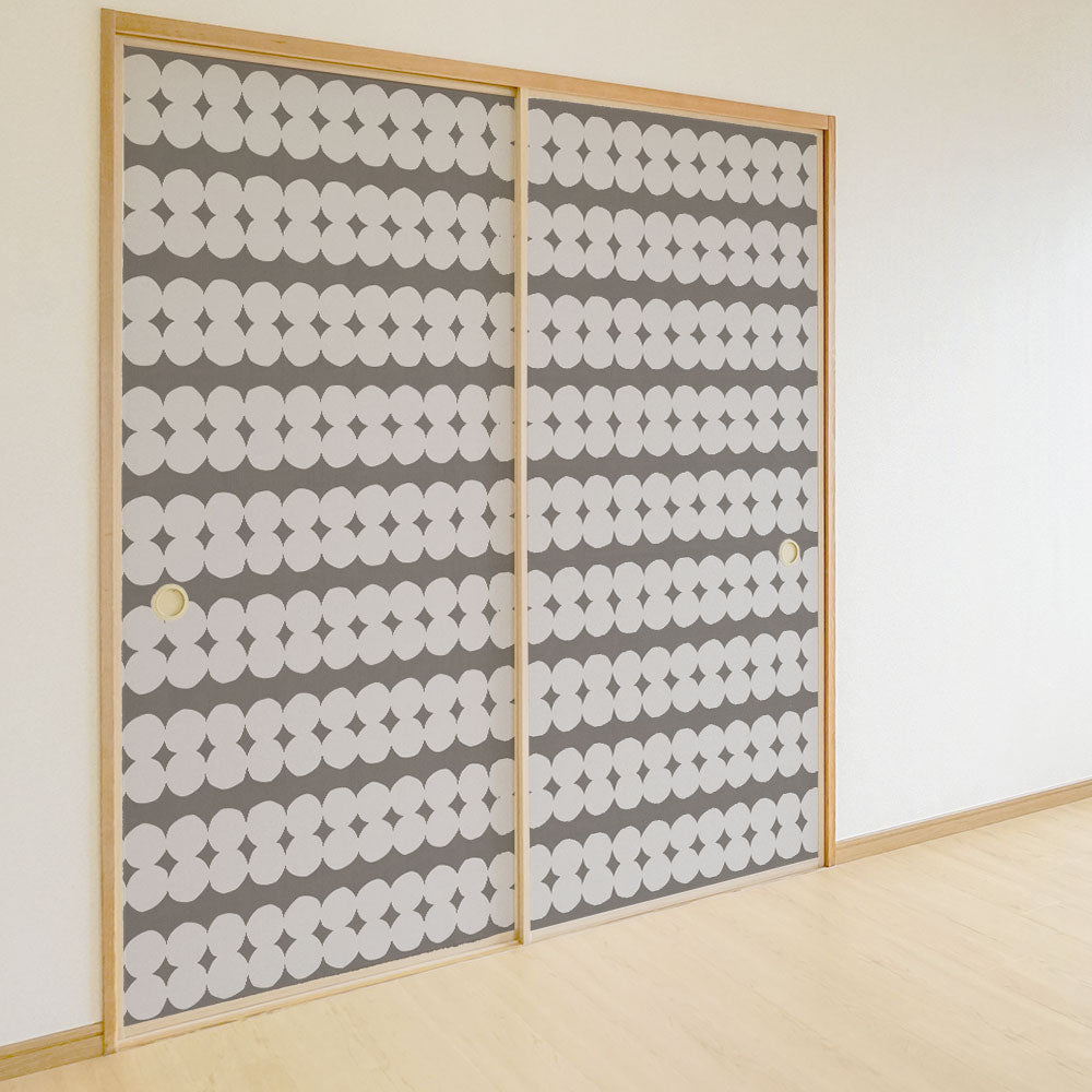 ふすまリメイクシート 拭けるシールタイプ Pokopoko クラウド (約185cm×100cm) HMST-PK-03