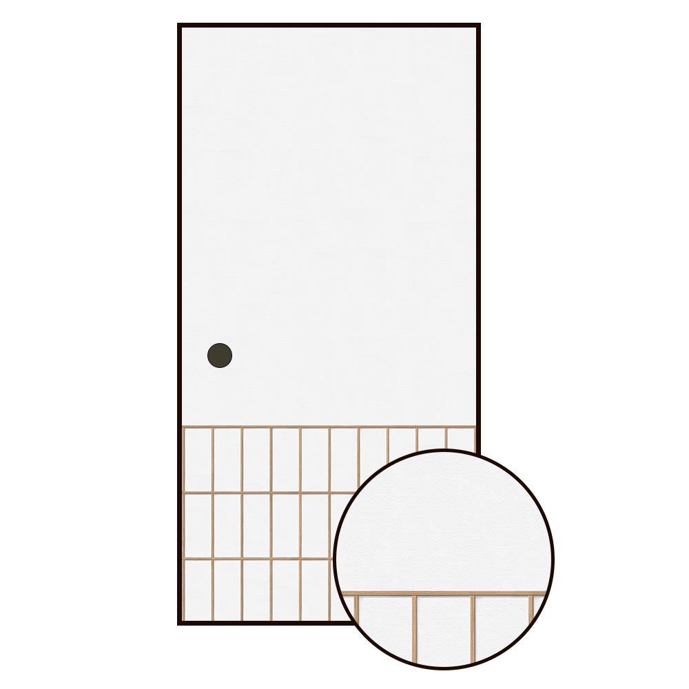 ふすまリメイクシート 拭けるシールタイプ Zen Craft D (約185cm×100cm)