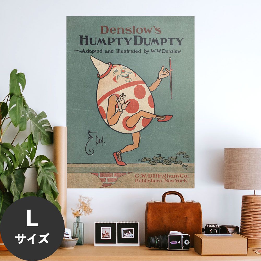 Hattan Art Poster ハッタンアートポスター DENSLOW'S HUMPTY DUMPTY / HP-00023 Lサイズ(67cm×90cm)