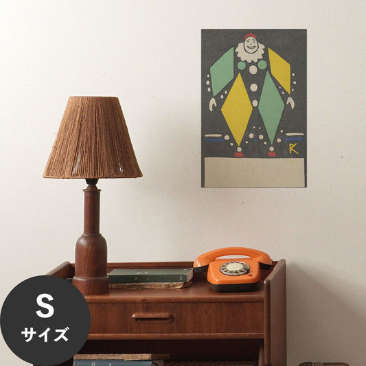 Hattan Art Poster ハッタンアートポスター Clown / HP-00038 Sサイズ(30cm×45cm)