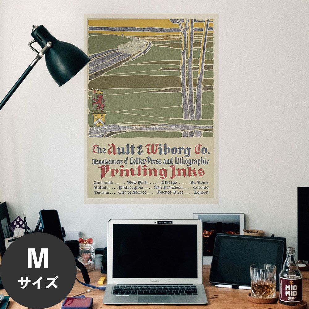 Hattan Art Poster ハッタンアートポスター Ault and Wiborg, Ad. 077 / HP-00061 Mサイズ(45cm×64cm)