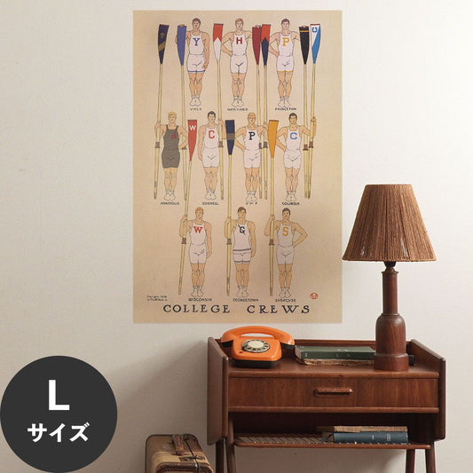 Hattan Art Poster ハッタンアートポスター College crews / HP-00065 Lサイズ(60cm×90cm)