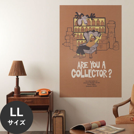 Hattan Art Poster ハッタンアートポスター Are you a collector / HP-00085 LLサイズ(90cm×134cm)