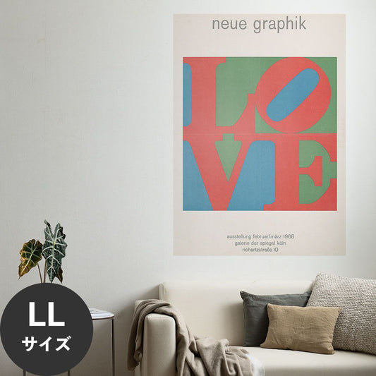 Hattan Art Poster ハッタンアートポスター Love. Neue graphik / HP-00098 LLサイズ(90cm×126cm)