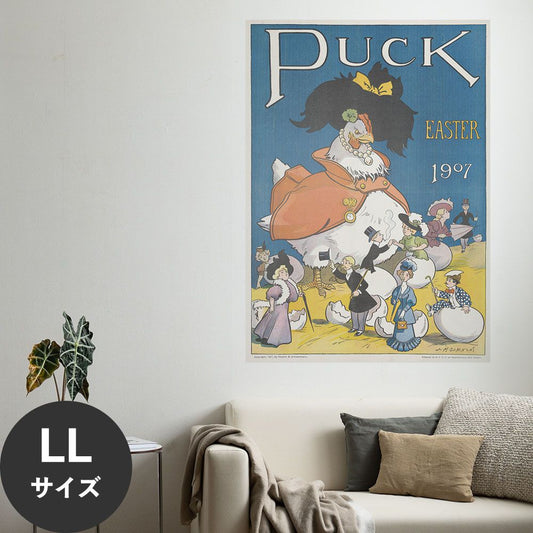 Hattan Art Poster ハッタンアートポスター Puck Easter / HP-00110 LLサイズ(90cm×126cm)