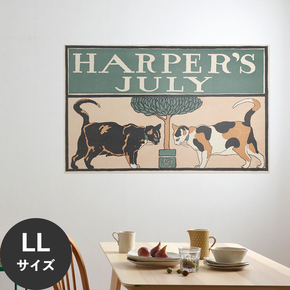 Hattan Art Poster ハッタンアートポスター Harper’s July / HP-00113 LLサイズ(144cm×90cm)