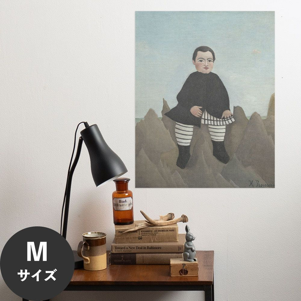 Hattan Art Poster ハッタンアートポスター アンリ・ルソー Boy on the Rocks / HP-00149 Mサイズ(45cm×57cm)