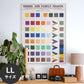 Hattan Art Poster ハッタンアートポスター School and family charts / HP-00197 LLサイズ(90cm×120cm)