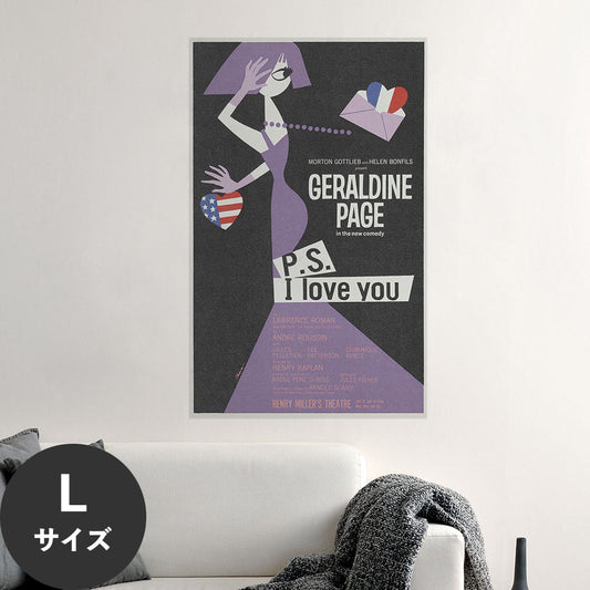 Hattan Art Poster ハッタンアートポスター P.S. I love you / HP-00266 Lサイズ(56cm×90cm)