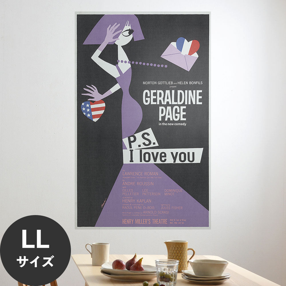 Hattan Art Poster ハッタンアートポスター P.S. I love you / HP-00266 LLサイズ(90cm×144cm)