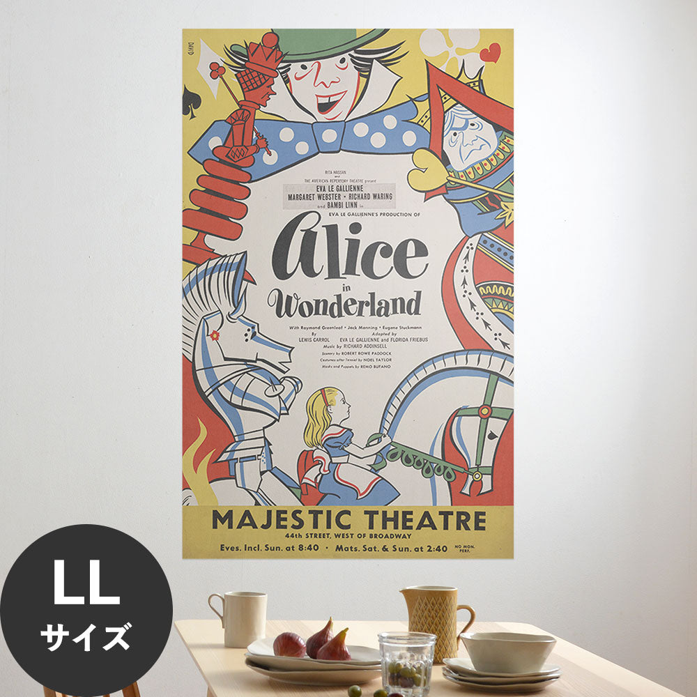 Hattan Art Poster ハッタンアートポスター Alice in Wonderland / HP-00269 LLサイズ(90cm×144cm)