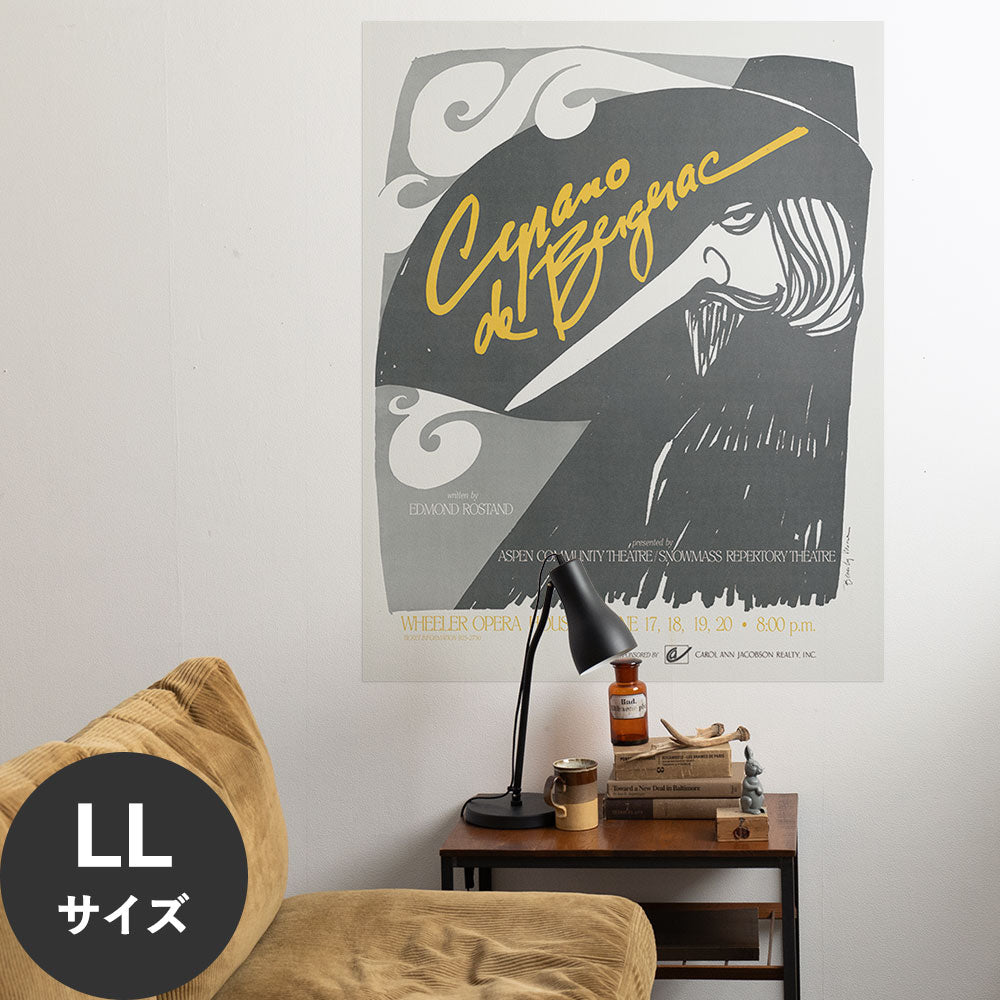 Hattan Art Poster ハッタンアートポスター Cyrano de Bergerac / HP-00270 LLサイズ(90cm×114cm)