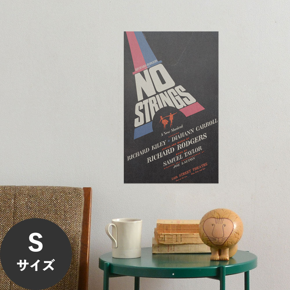 Hattan Art Poster ハッタンアートポスター No strings, a new musical / HP-00272 Sサイズ(28cm×45cm)