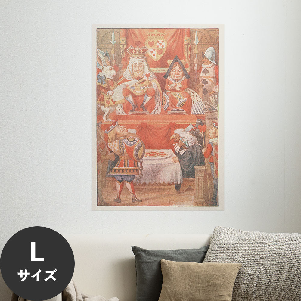 Hattan Art Poster ハッタンアートポスター The King and Queen of Hearts / HP-00290 Lサイズ(64cm×90cm)