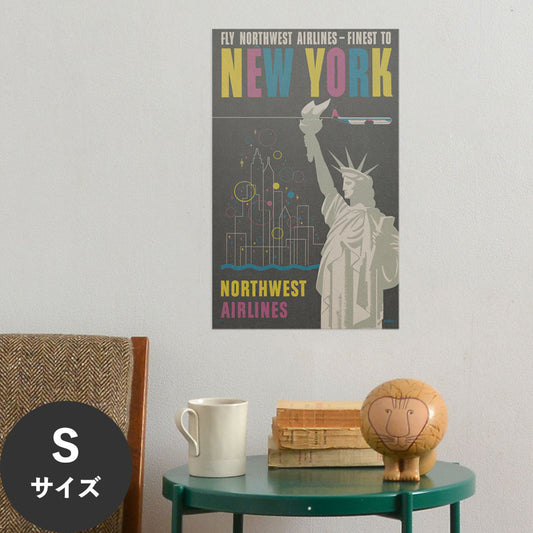 Hattan Art Poster ハッタンアートポスター Fly Northwest Airlines / HP-00339 Sサイズ(28cm×45cm)