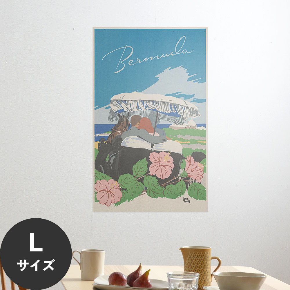 Hattan Art Poster ハッタンアートポスター Bermuda / HP-00347 Lサイズ(56cm×90cm)