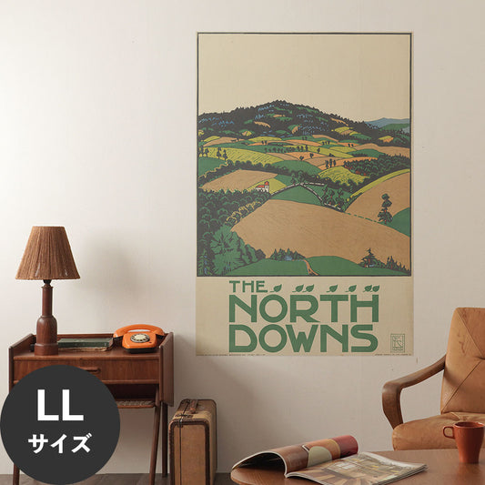 Hattan Art Poster ハッタンアートポスター The North Downs, London Underground / HP-00350 LLサイズ(90cm×134cm)