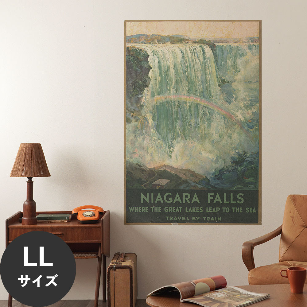 Hattan Art Poster ハッタンアートポスター Niagara Falls / HP-00351 LLサイズ(90cm×134cm)