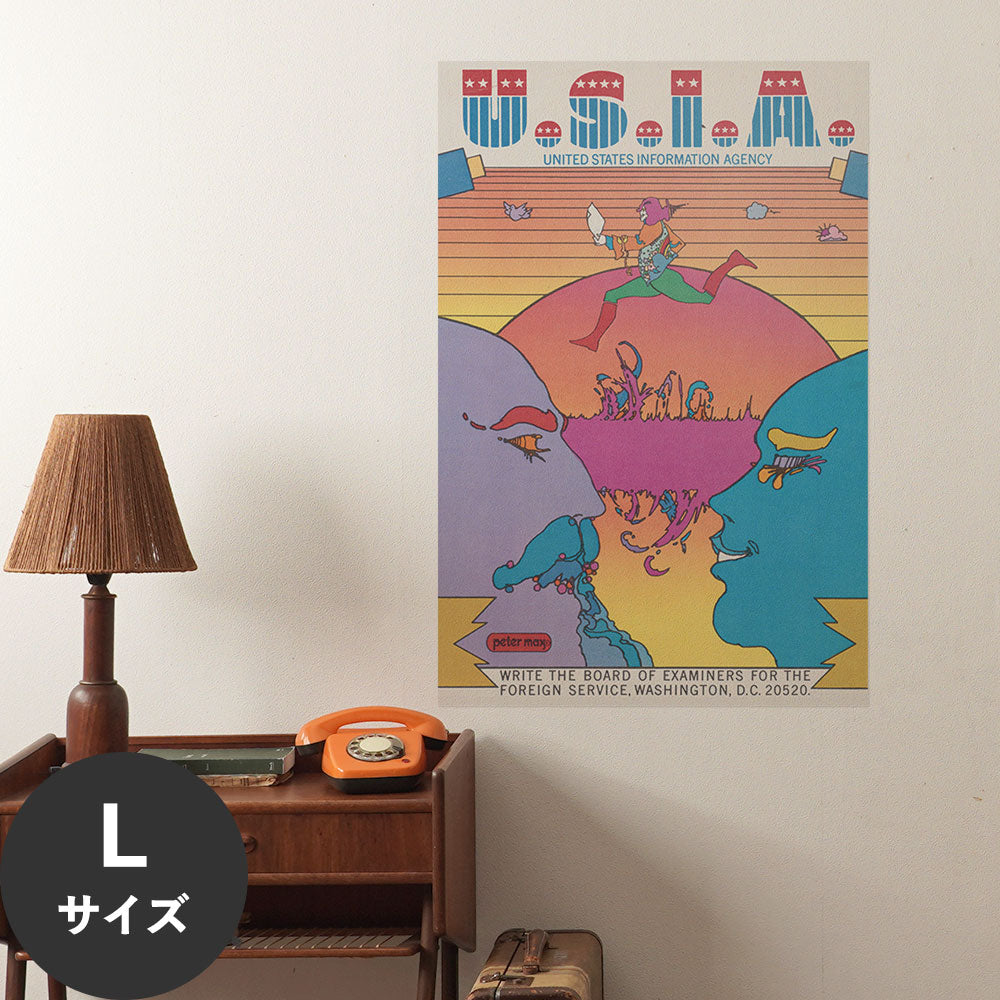 Hattan Art Poster ハッタンアートポスター U.S.I.A. United States Information Agency / HP-00442 Lサイズ(60cm×90cm)