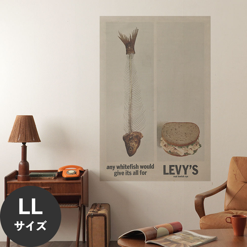 Hattan Art Poster ハッタンアートポスター Levy’s real Jewish rye / HP-00447 LLサイズ(90cm×134cm)