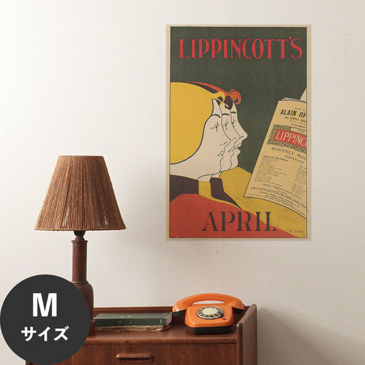 Hattan Art Poster ハッタンアートポスター Lippincott’s April / HP-00468 Mサイズ(45cm×67cm)