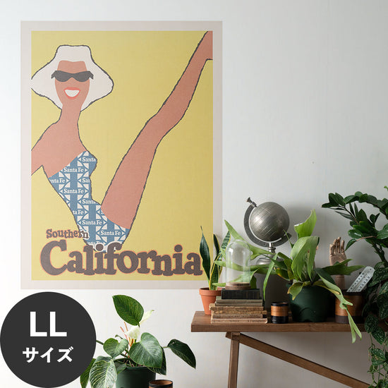 Hattan Art Poster ハッタンアートポスター Southern California. Sante Fe.  / HP-00493  LLサイズ(90cm×120cm)