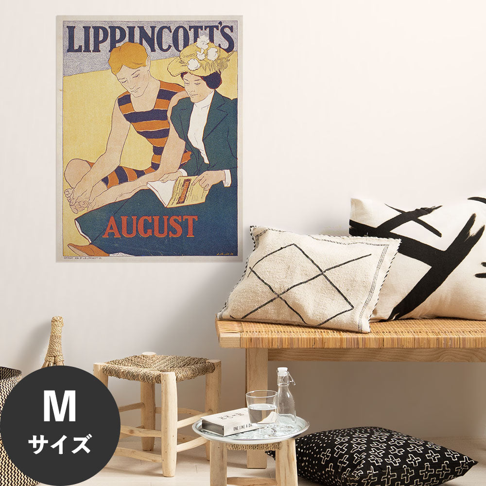 Hattan Art Poster ハッタンアートポスター Lippincott's for August  / HP-00500  Mサイズ(45cm×60cm)