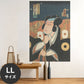 Hattan Art Poster ハッタンアートポスター 歌川国貞 片岡仁左衛門 肥田守正清 / HP-00567 LLサイズ(90cm×134cm)