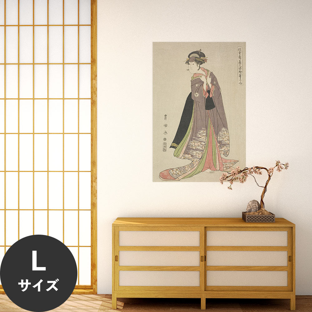Hattan Art Poster ハッタンアートポスター 歌川豊国 役者舞台之姿絵 やまとや / HP-00570 Lサイズ(60cm×90cm)