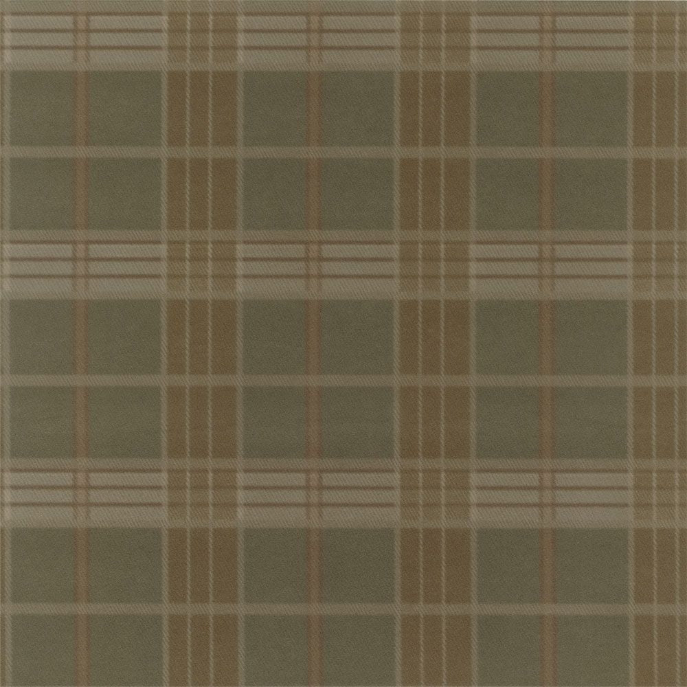 はがせるパッチワーク壁紙 Hattan Tartan Check ハッタン タータンチェック オリーブ HTTC-10