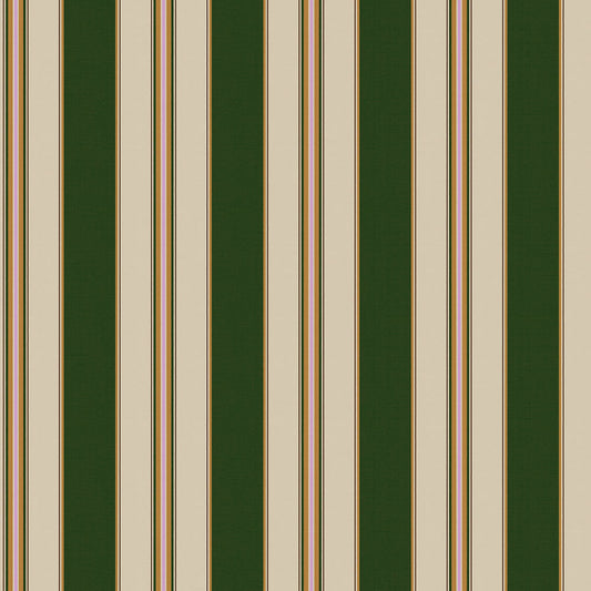 【サンプル】はがせる壁紙 のりなしタイプ アイビーストライプD NKH-ASD02 グリーン