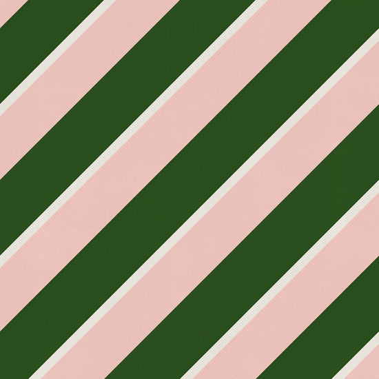 アイビーストライプE グリーン×ピンク NKH-ASE01