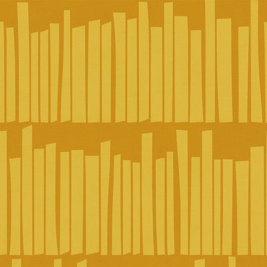 マスタード Bookshelf 北欧柄