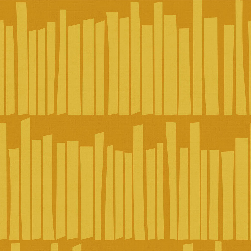 マスタード Bookshelf 北欧柄