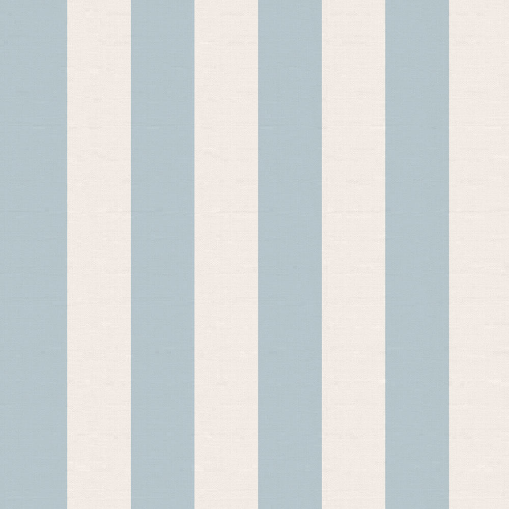 【サンプル】はがせる壁紙 のりなしタイプ キャンディストライプA NKH-CSA01 くすみブルー