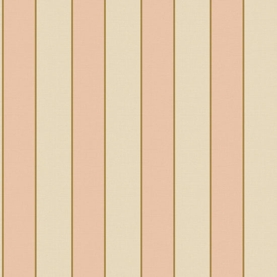 【サンプル】はがせる壁紙 のりなしタイプ キャンディストライプB NKH-CSB01 コーラルピンク