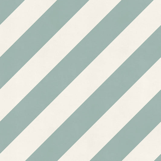 【サンプル】はがせる壁紙 のりなしタイプ キャンディストライプC NKH-CSC03 グリーン