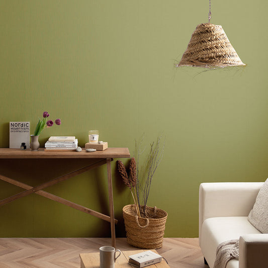 貼りやすいフリース壁紙（のりなし） クラシックトーン (49cm×3mサイズ) NKH-CT02 オレガノ