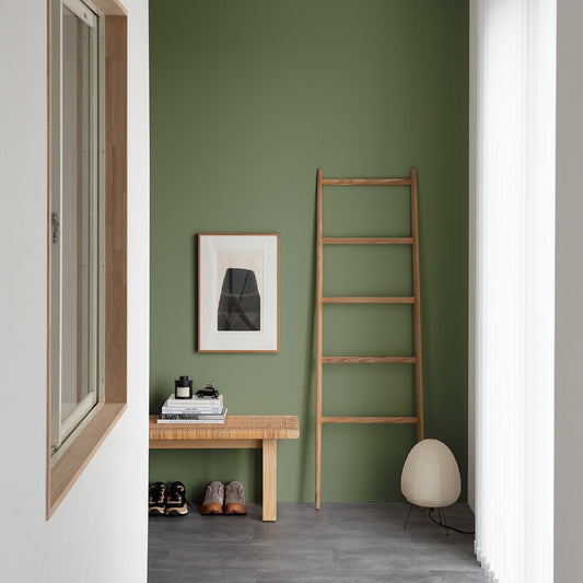 貼りやすいフリース壁紙（のりなし） クラシックトーン (49cm×2.5mサイズ) NKH-CT03 ガーデンフィールド