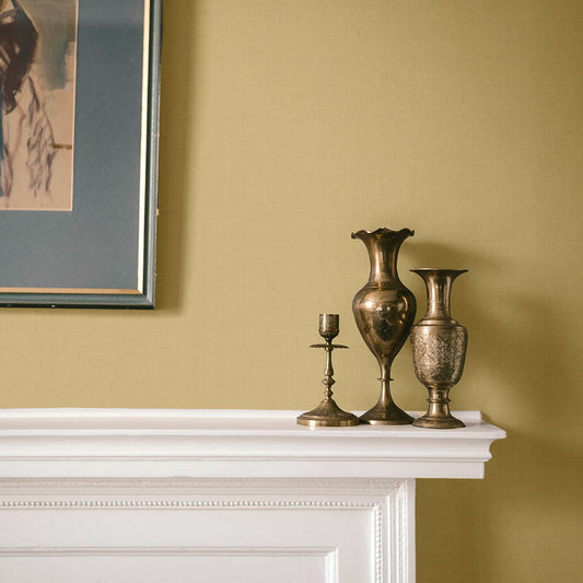 貼りやすいフリース壁紙（のりなし） クラシックトーン (49cm×3mサイズ) NKH-CT13 コーンフィールド