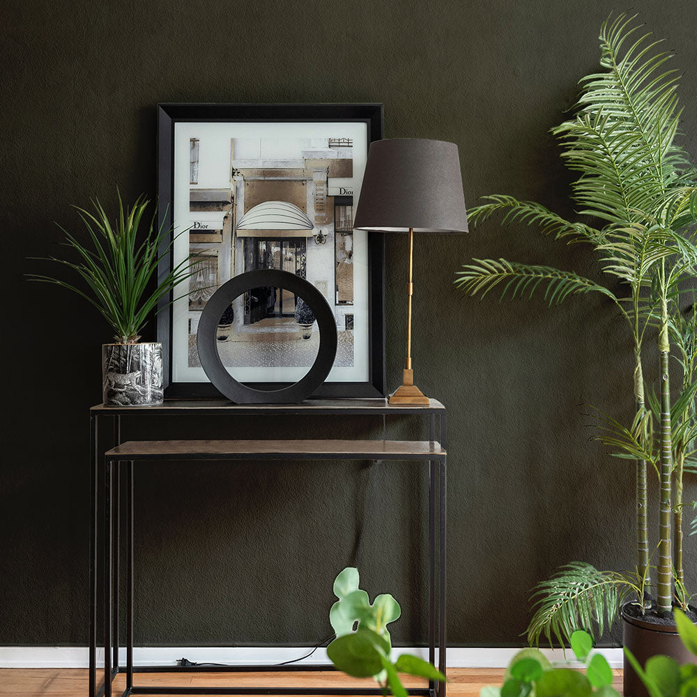 貼りやすいフリース壁紙（のりなし） ディープトーン (49cm×3mサイズ) NKH-DT09 オニキス