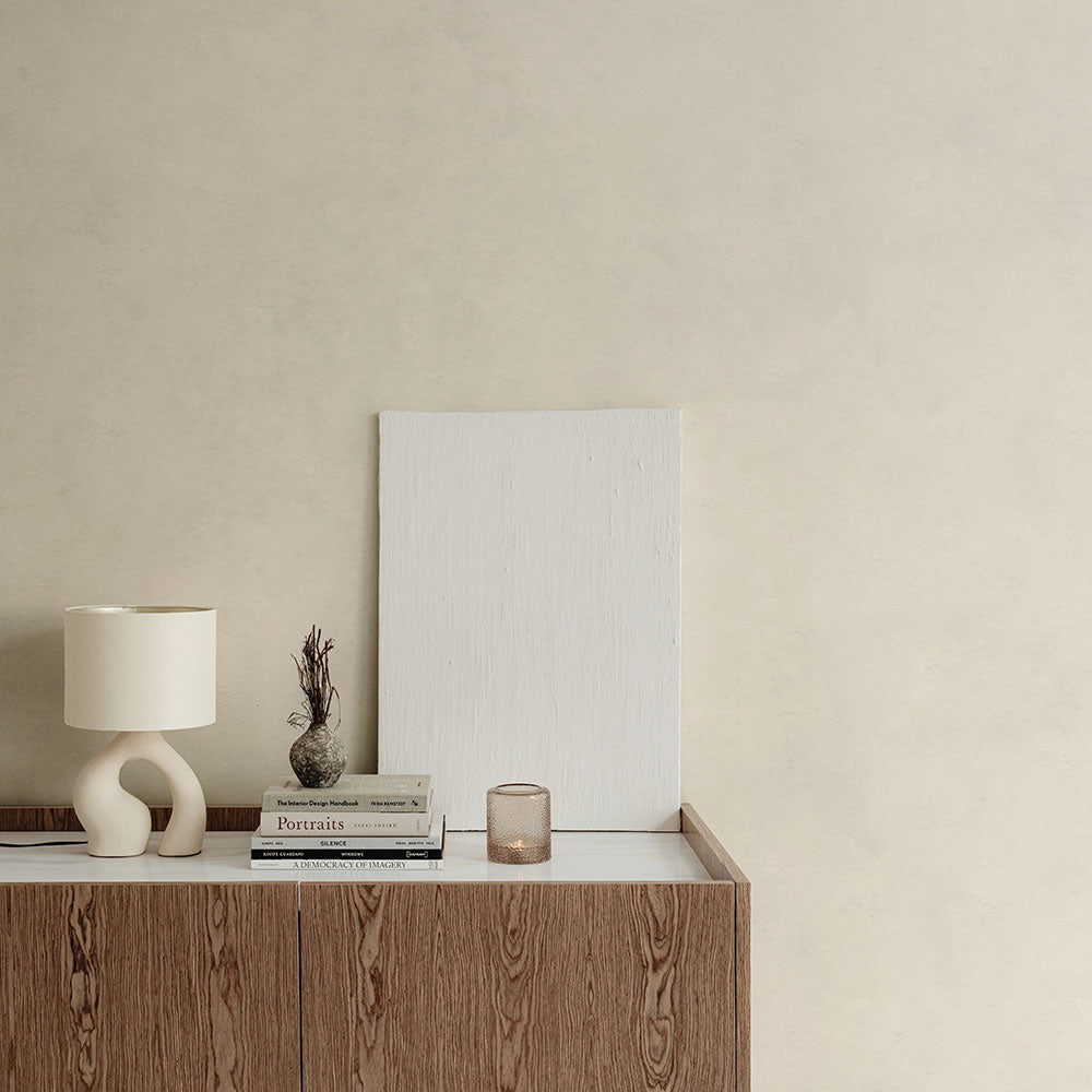 貼りやすいフリース壁紙（のりなし） アーストーン (49cm×3mサイズ) NKH-ET01 ウォームサンド