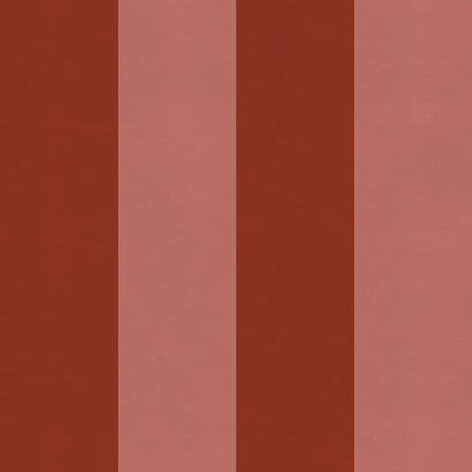 【サンプル】はがせる壁紙 のりなしタイプ ロンドンストライプW2 NKH-LS210 レッド×チェリー