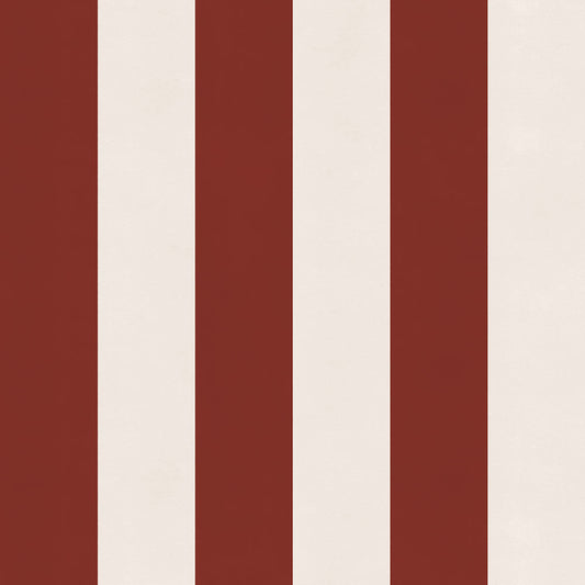 【サンプル】はがせる壁紙 のりなしタイプ ロンドンストライプW3 NKH-LS304 バーガンディ
