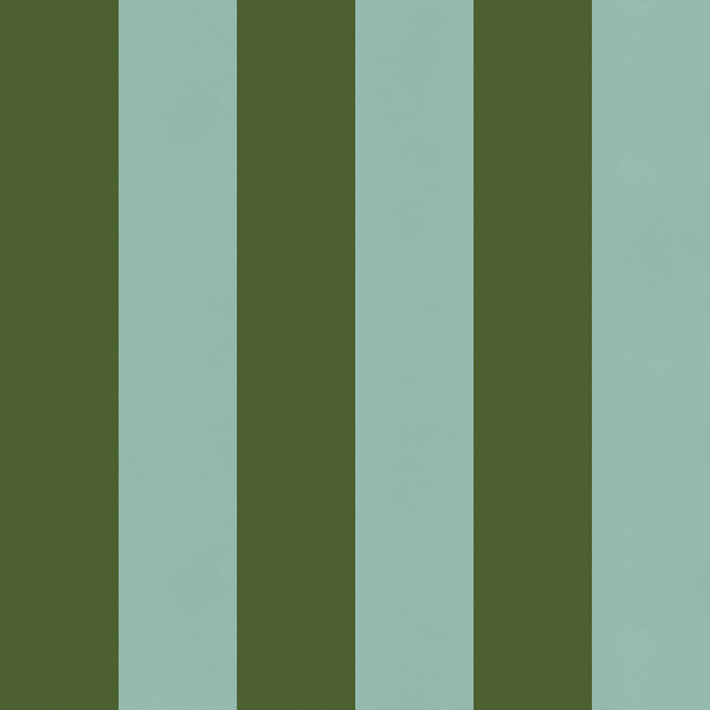 【サンプル】はがせる壁紙 のりなしタイプ ロンドンストライプW3 NKH-LS307 グリーン×ライトブルー