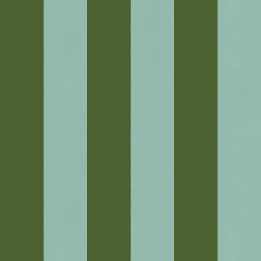 【サンプル】はがせる壁紙 のりなしタイプ ロンドンストライプW3 NKH-LS307 グリーン×ライトブルー