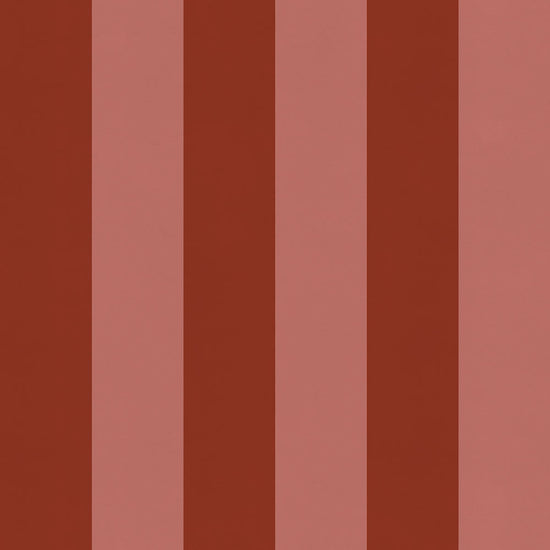 【サンプル】はがせる壁紙 のりなしタイプ ロンドンストライプW3 NKH-LS310 レッド×チェリー