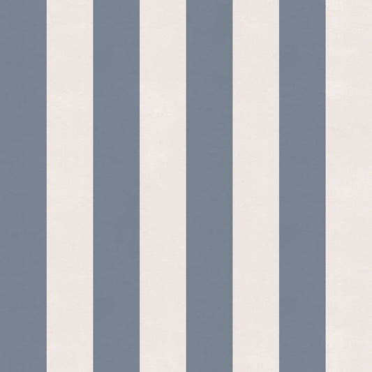 【サンプル】はがせる壁紙 のりなしタイプ ロンドンストライプW4 NKH-LS401 ブルーグレー