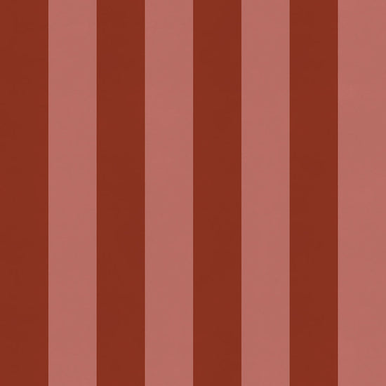 【サンプル】はがせる壁紙 のりなしタイプ ロンドンストライプW4 NKH-LS410 レッド×チェリー